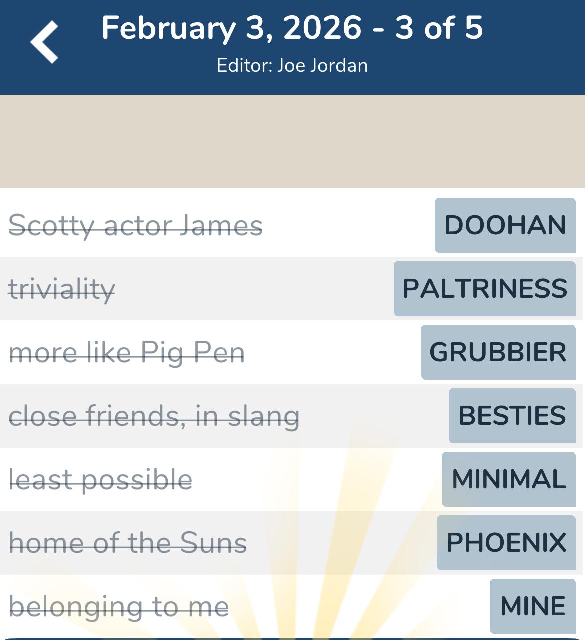 7 Little Words February 3 2026 3 7 Little Words February 3 2026 3