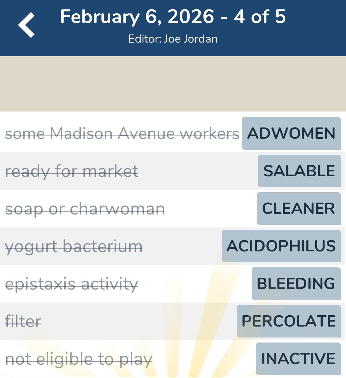 7 Little Words February 6 2026 4