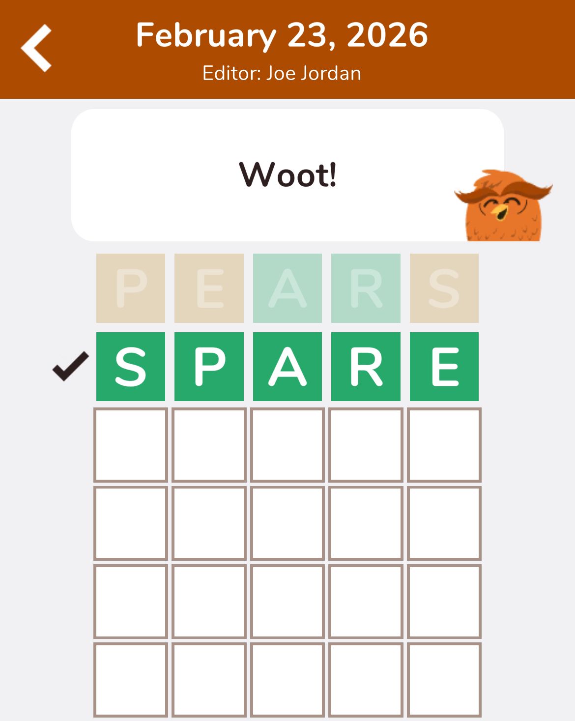 7 Little Words Hootle February 23 2026