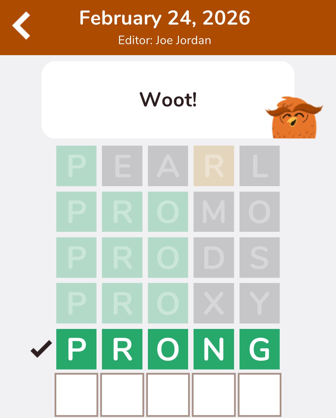 7 Little Words Hootle February 24 2026