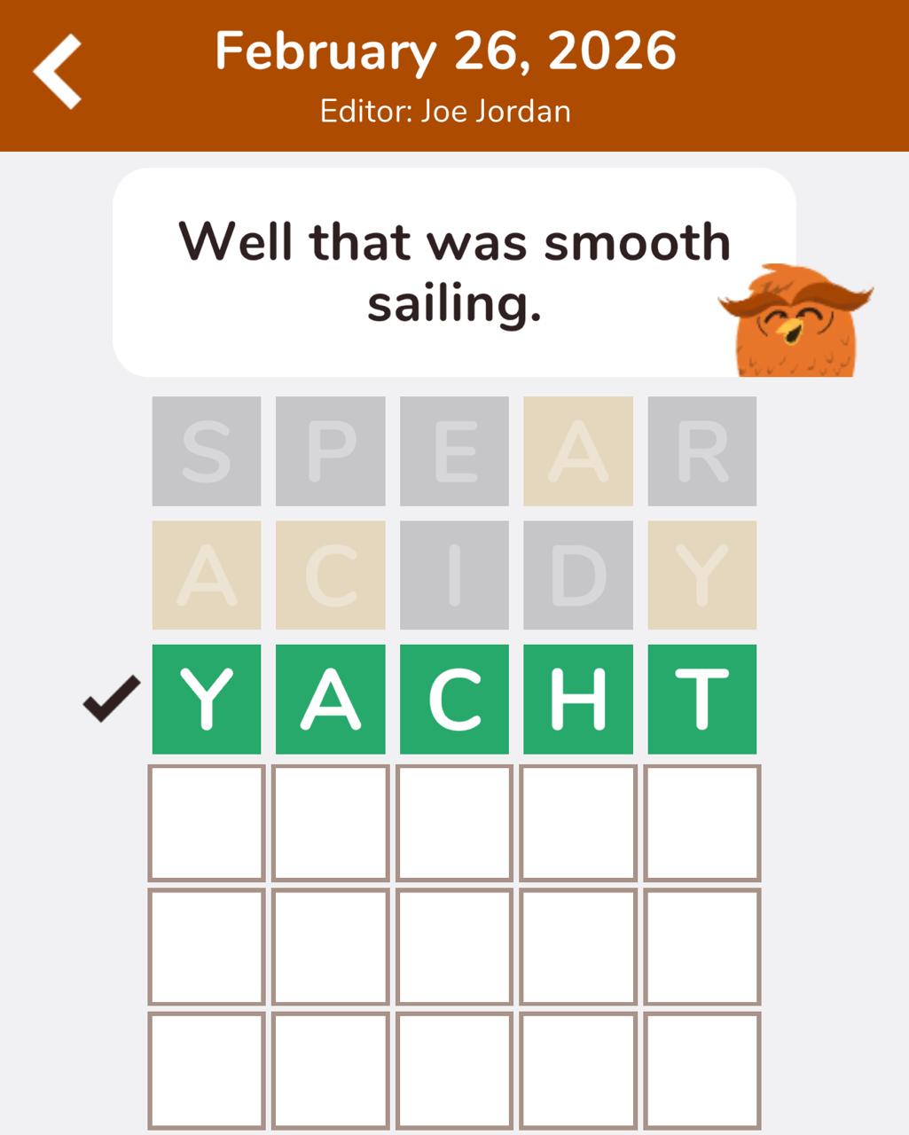 7 Little Words Hootle February 26 2026