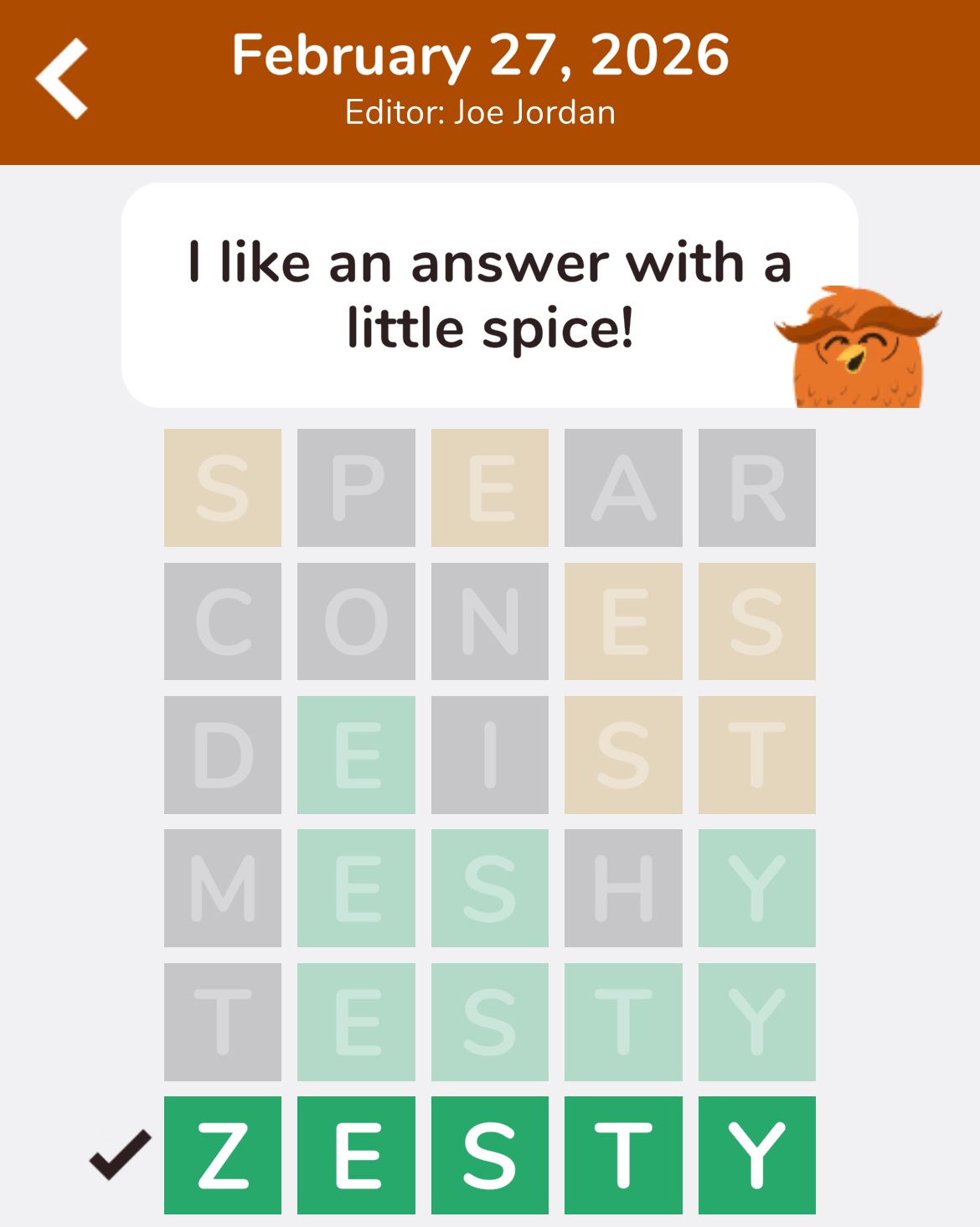 7 Little Words Hootle February 27 2026