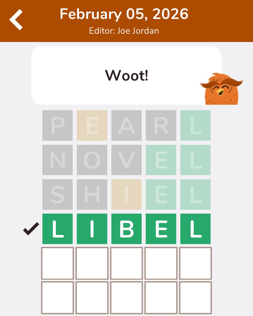 7 Little Words Hootle February 5 2026