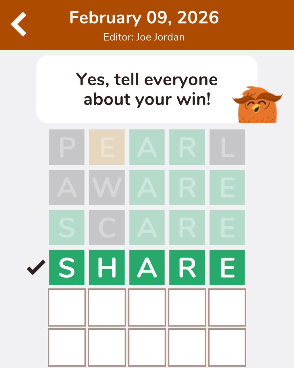 7 Little Words Hootle February 9 2026