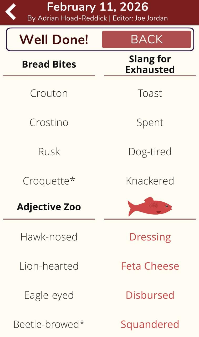 7 Little Words Red Herring February 11 2026