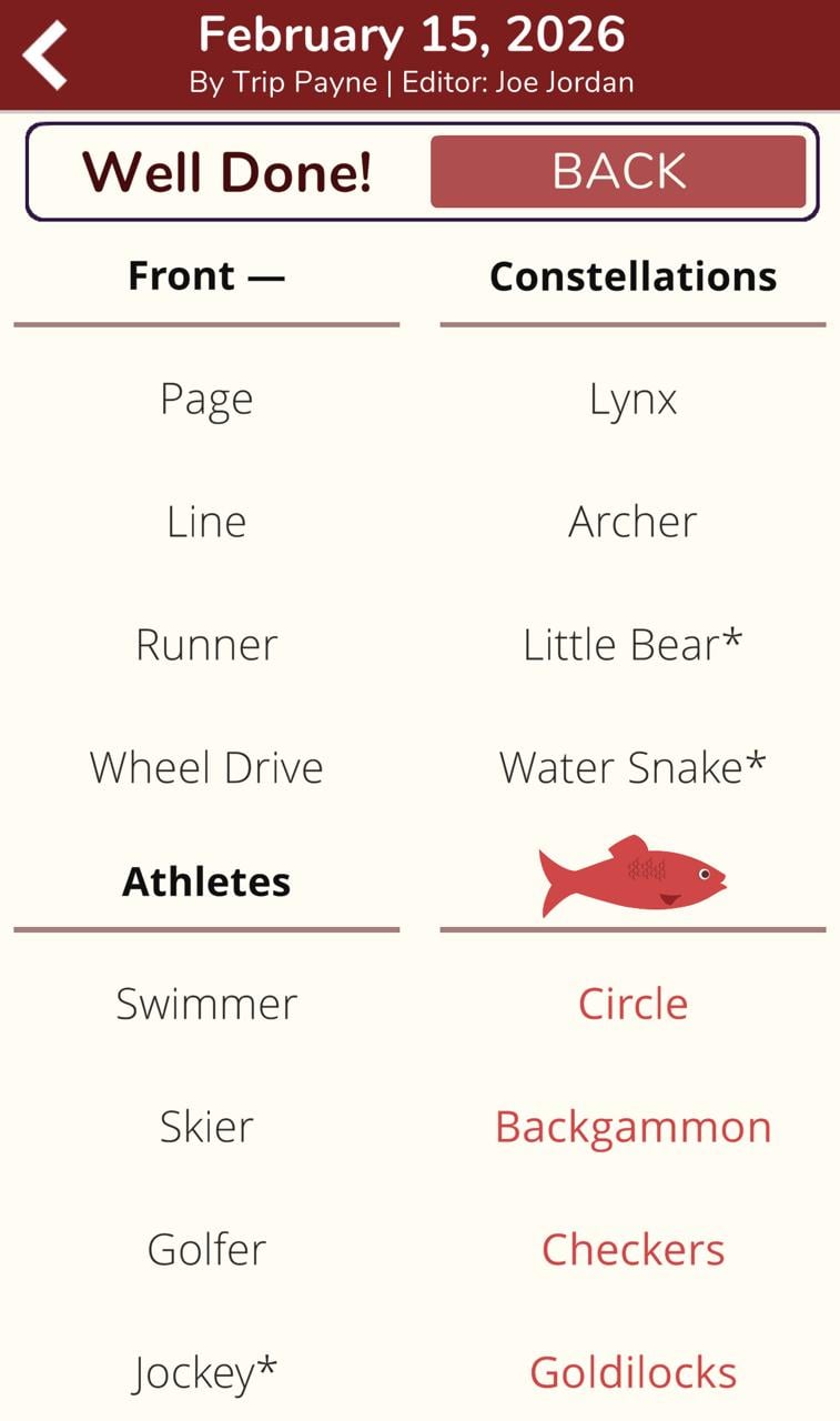 7 Little Words Red Herring February 15 2026