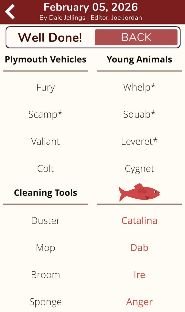 7 Little Words Red Herring February 5 2026