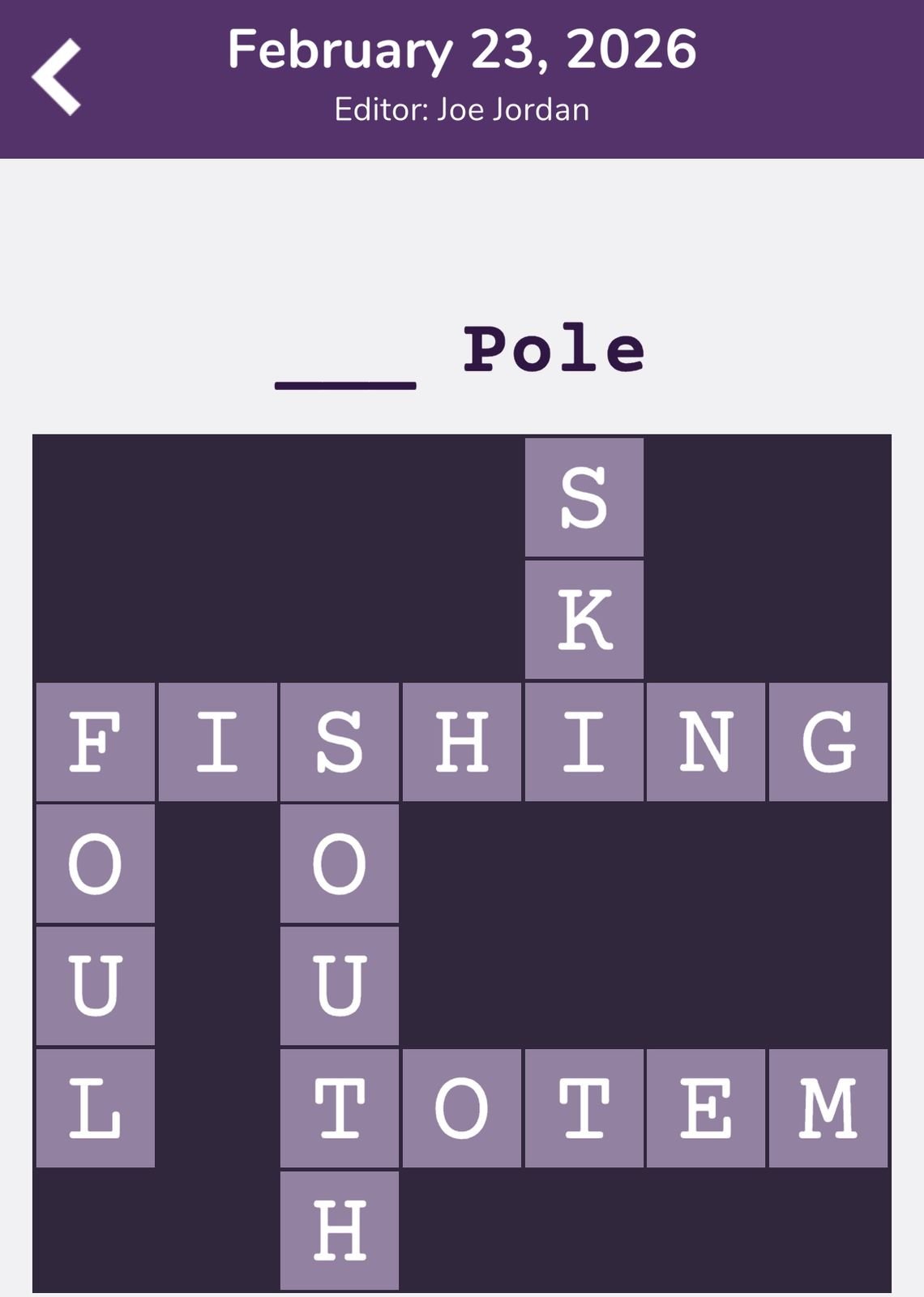 7 Little Words Tiny Little Crosswords February 23 2026 7 Little Words Tiny Little Crosswords February 23 2026