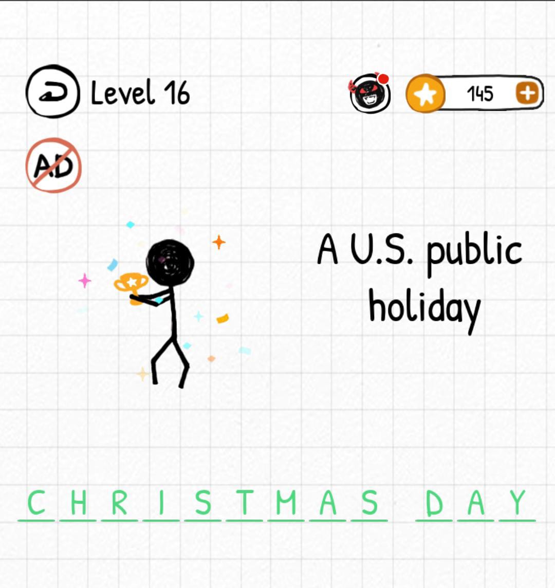 Hangman Words Level 16