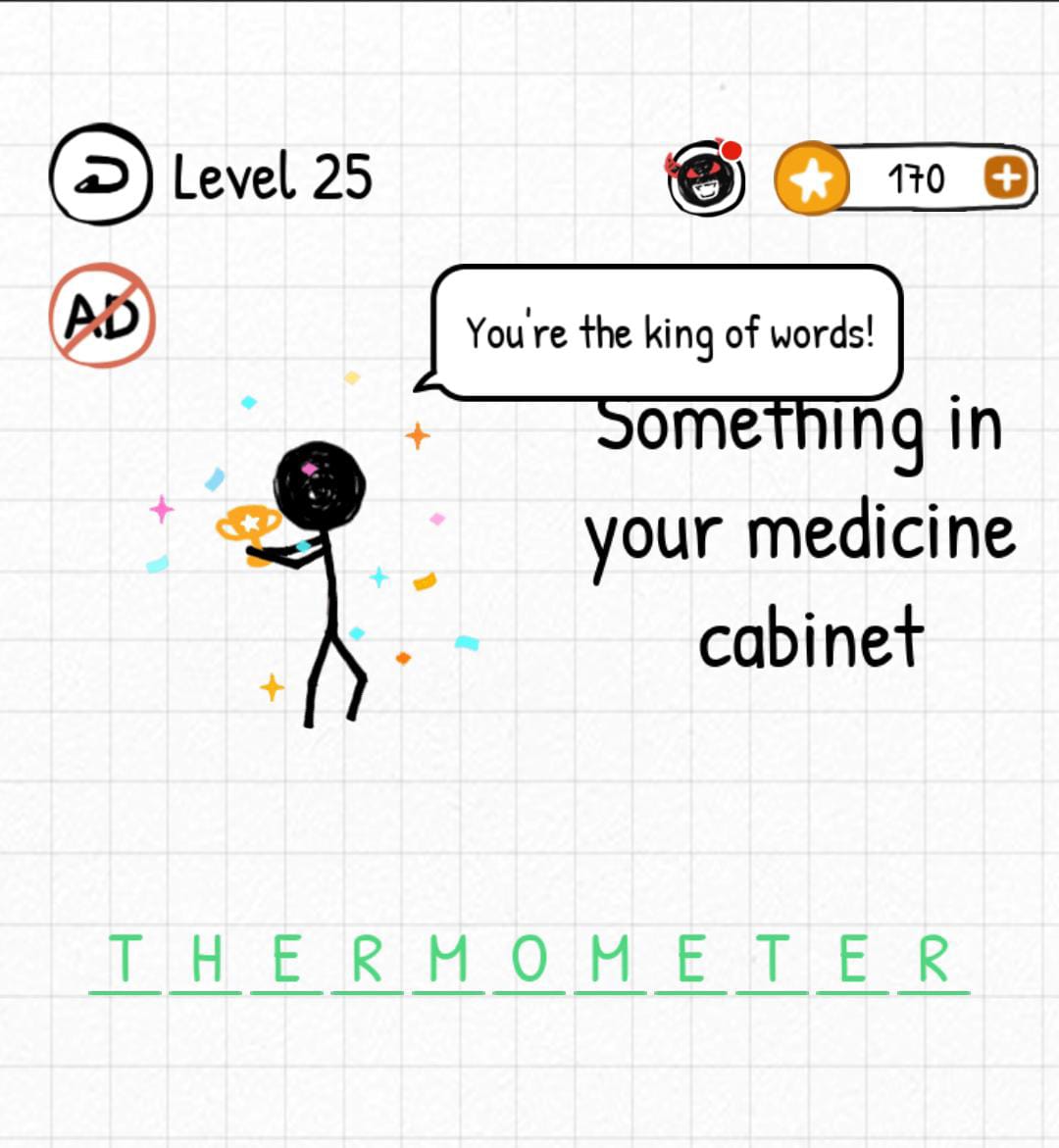 Hangman Words Level 25