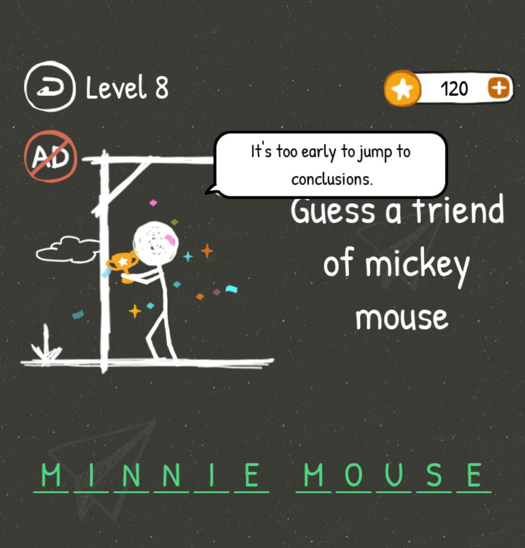 Hangman Words Level 8