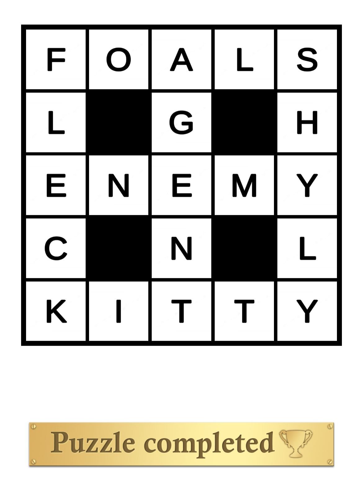 Puzzle Page Cross Out February 9 2026