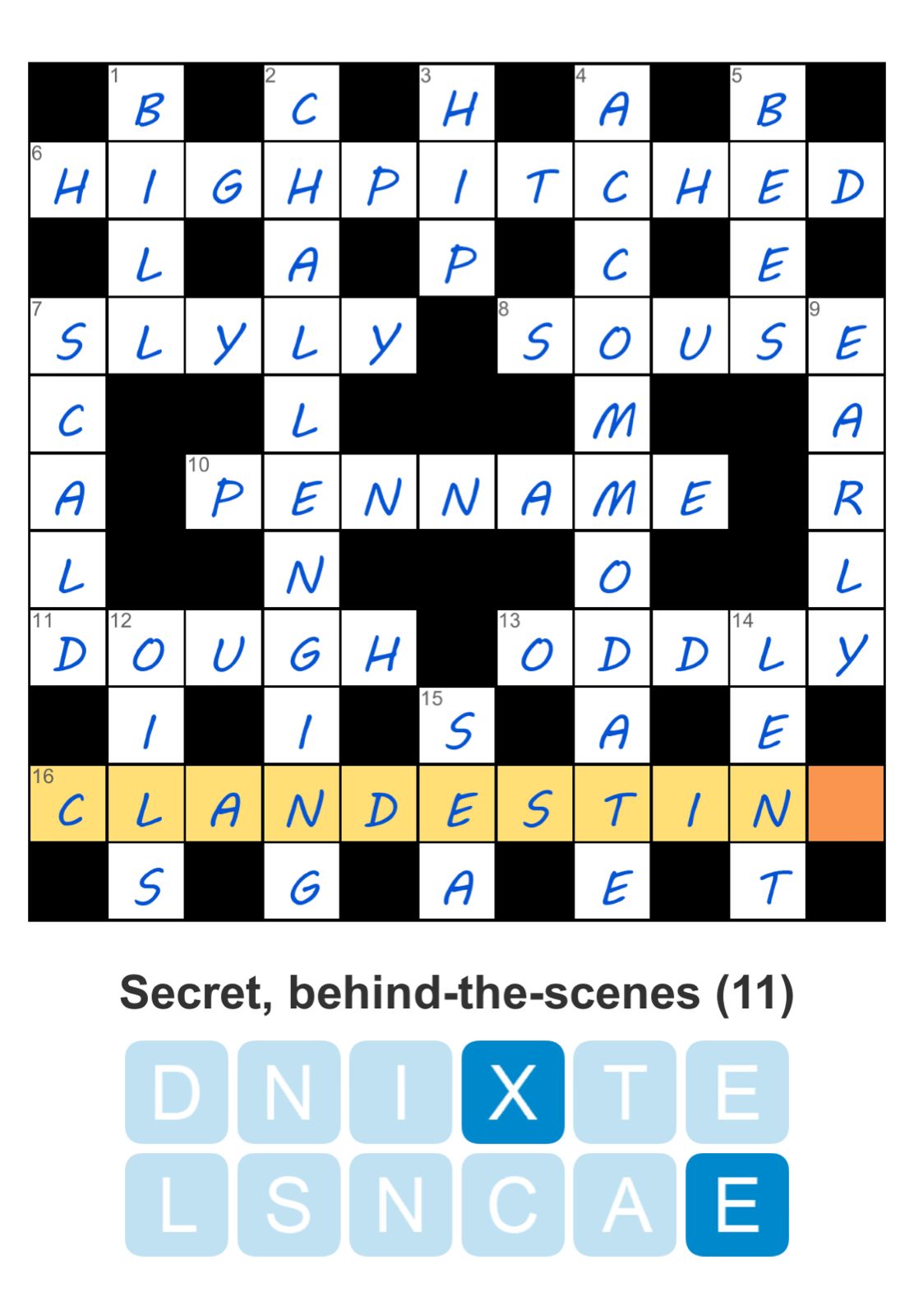 Puzzle Page Crossword February 11 2026