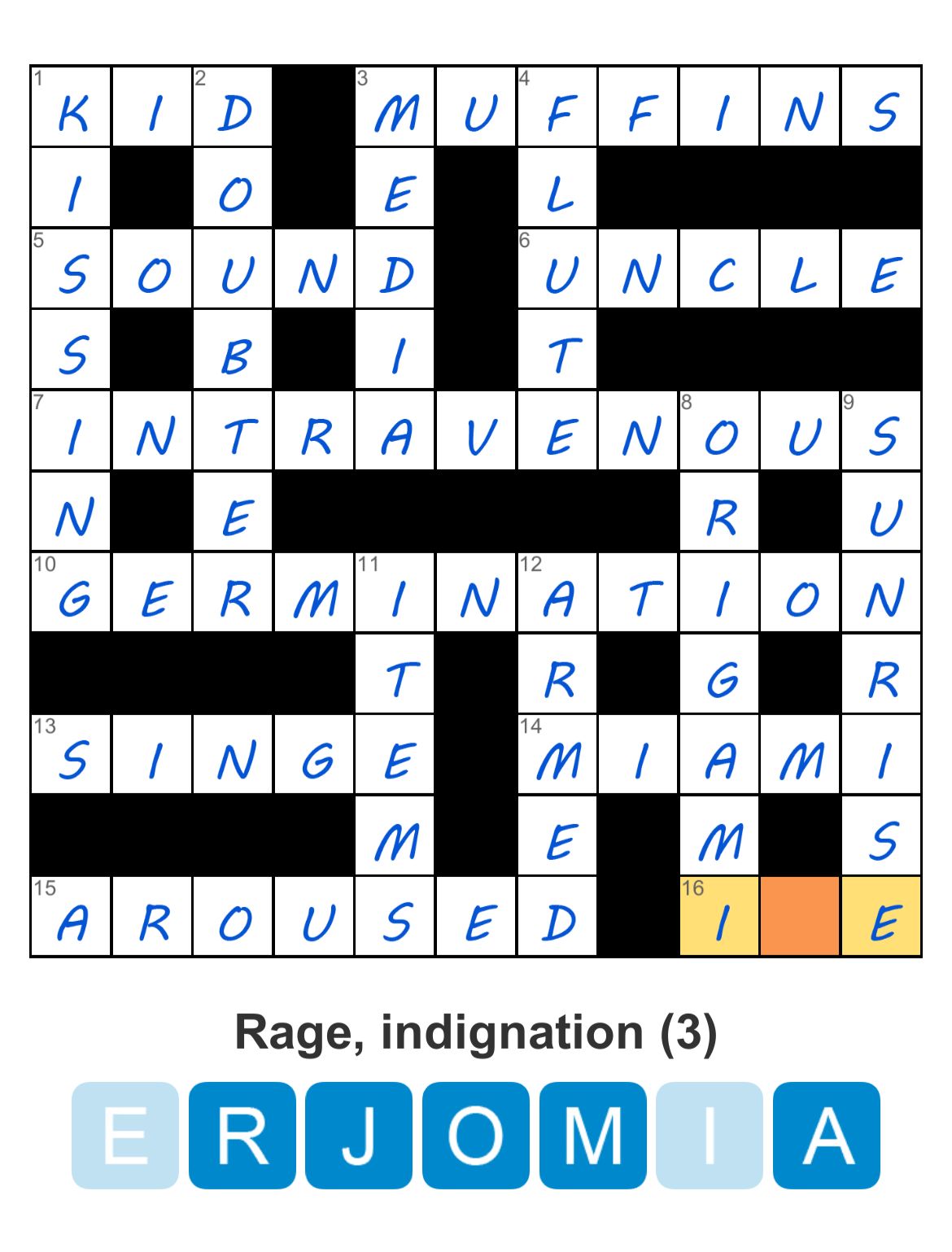 Puzzle Page Crossword February 12 2026