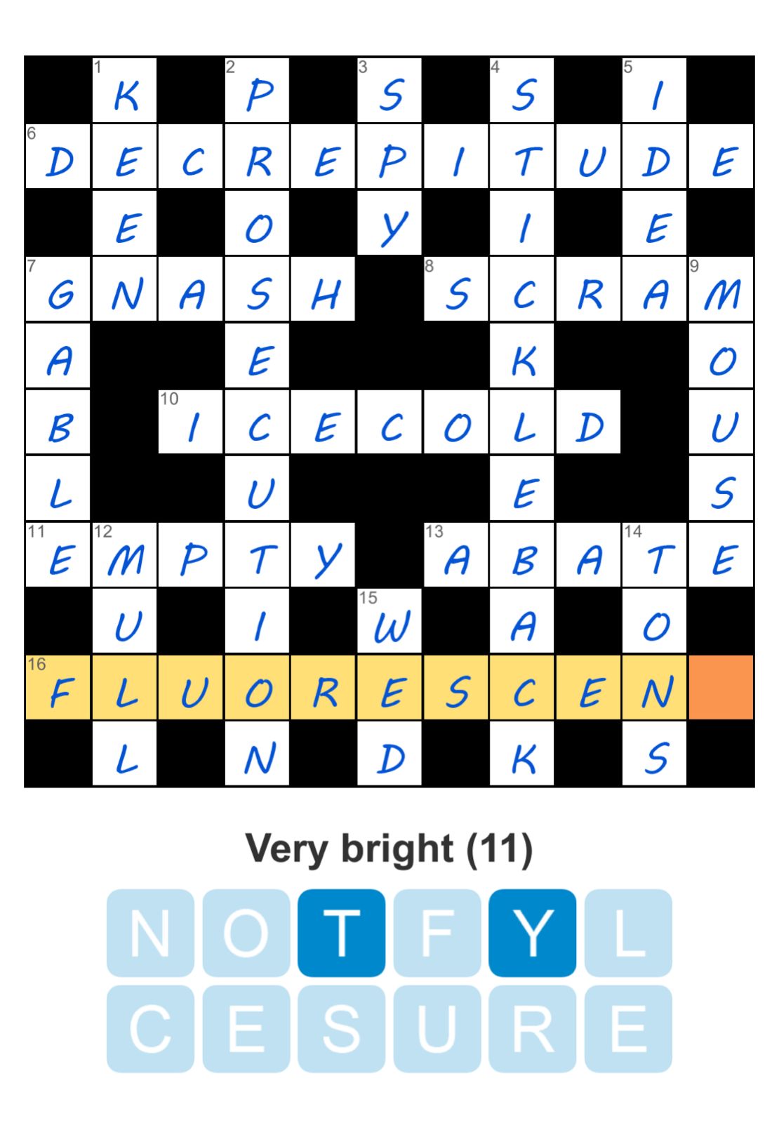 Puzzle Page Crossword February 20 2026