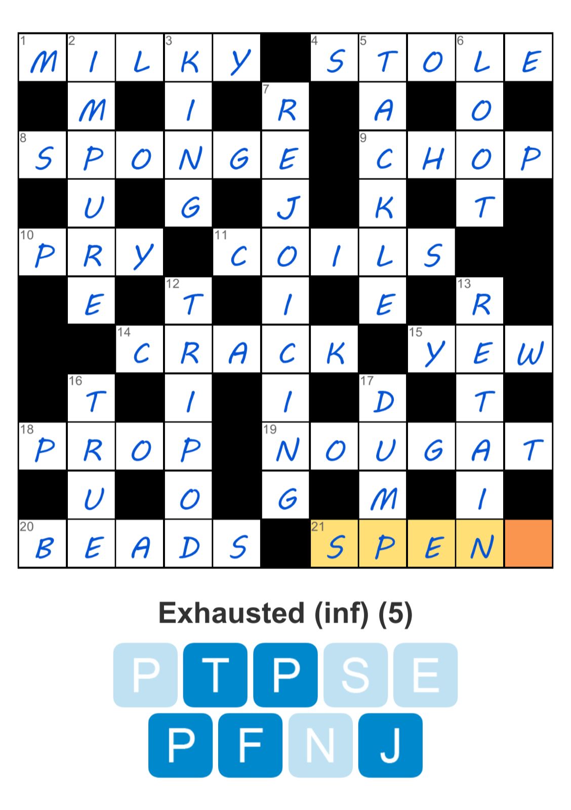 Puzzle Page Crossword February 5 2026