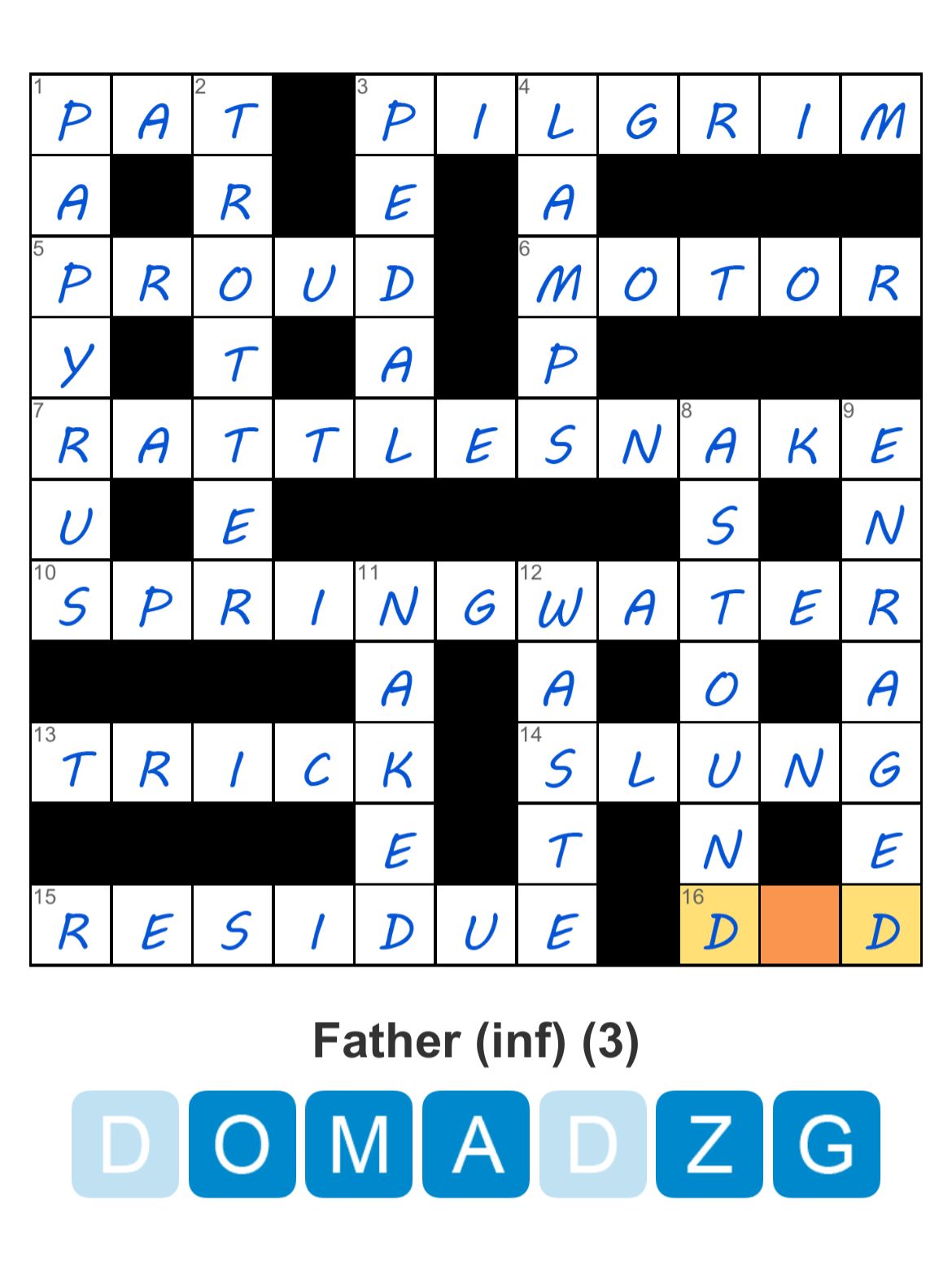 Puzzle Page Crossword February 9 2026