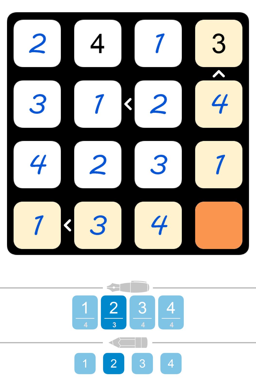 Puzzle Page Futoshiki February 10 2026