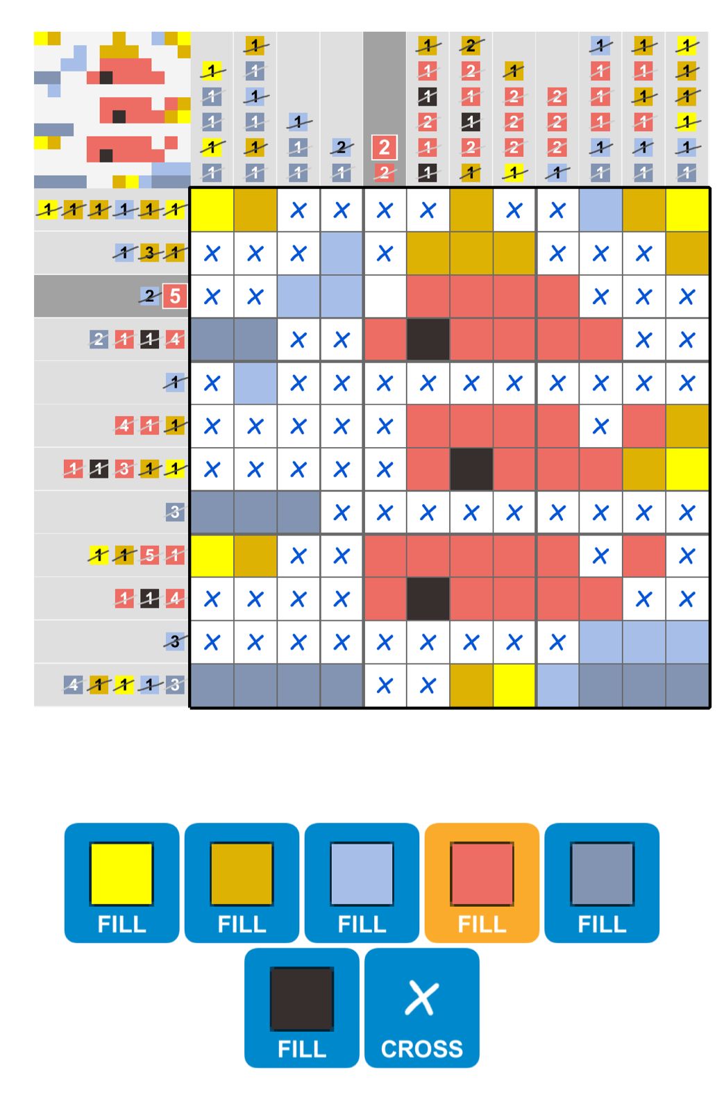 Puzzle Page Picture Cross February 10 2026