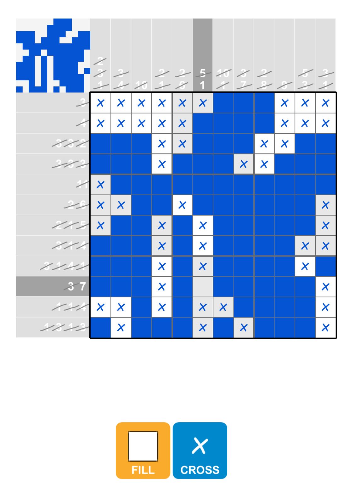 Puzzle Page Picture Cross February 11 2026