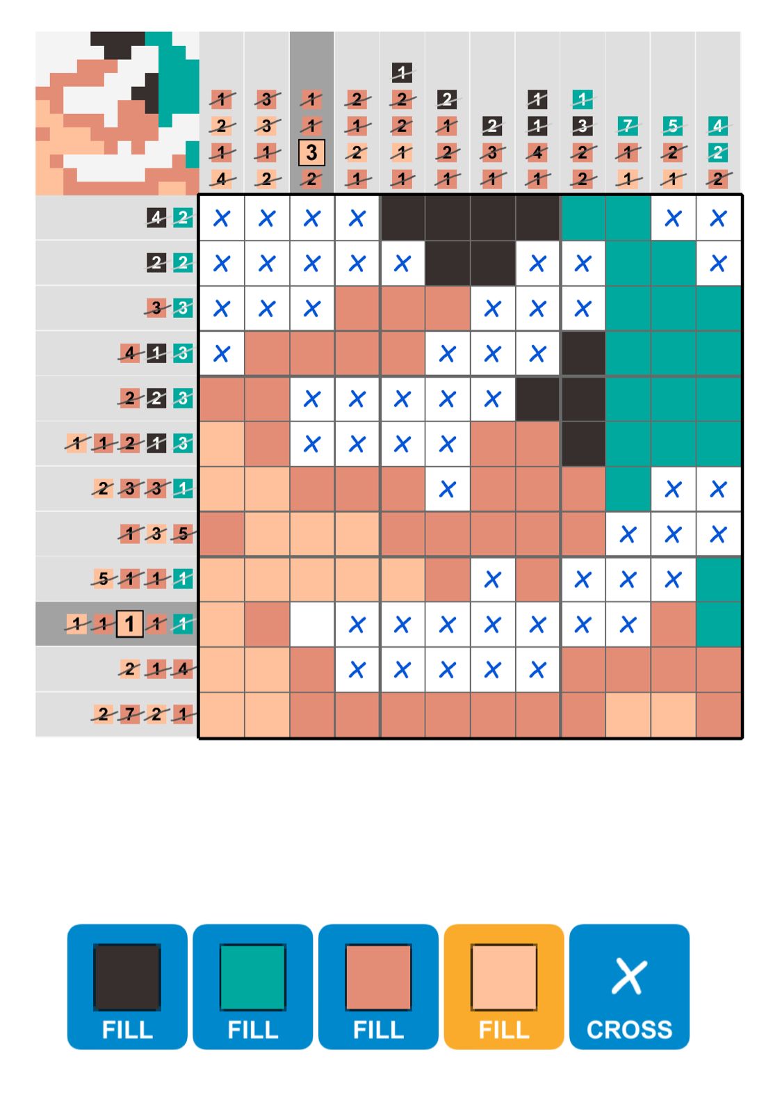 Puzzle Page Picture Cross February 12 2026