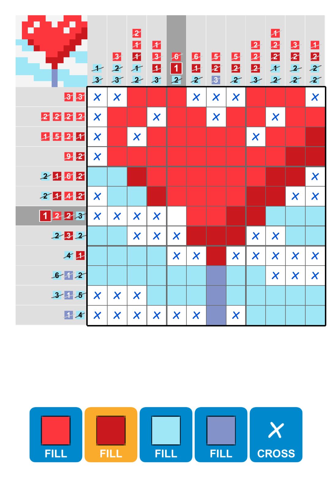 Puzzle Page Picture Cross February 14 2026 Puzzle Page Picture Cross February 14 2026