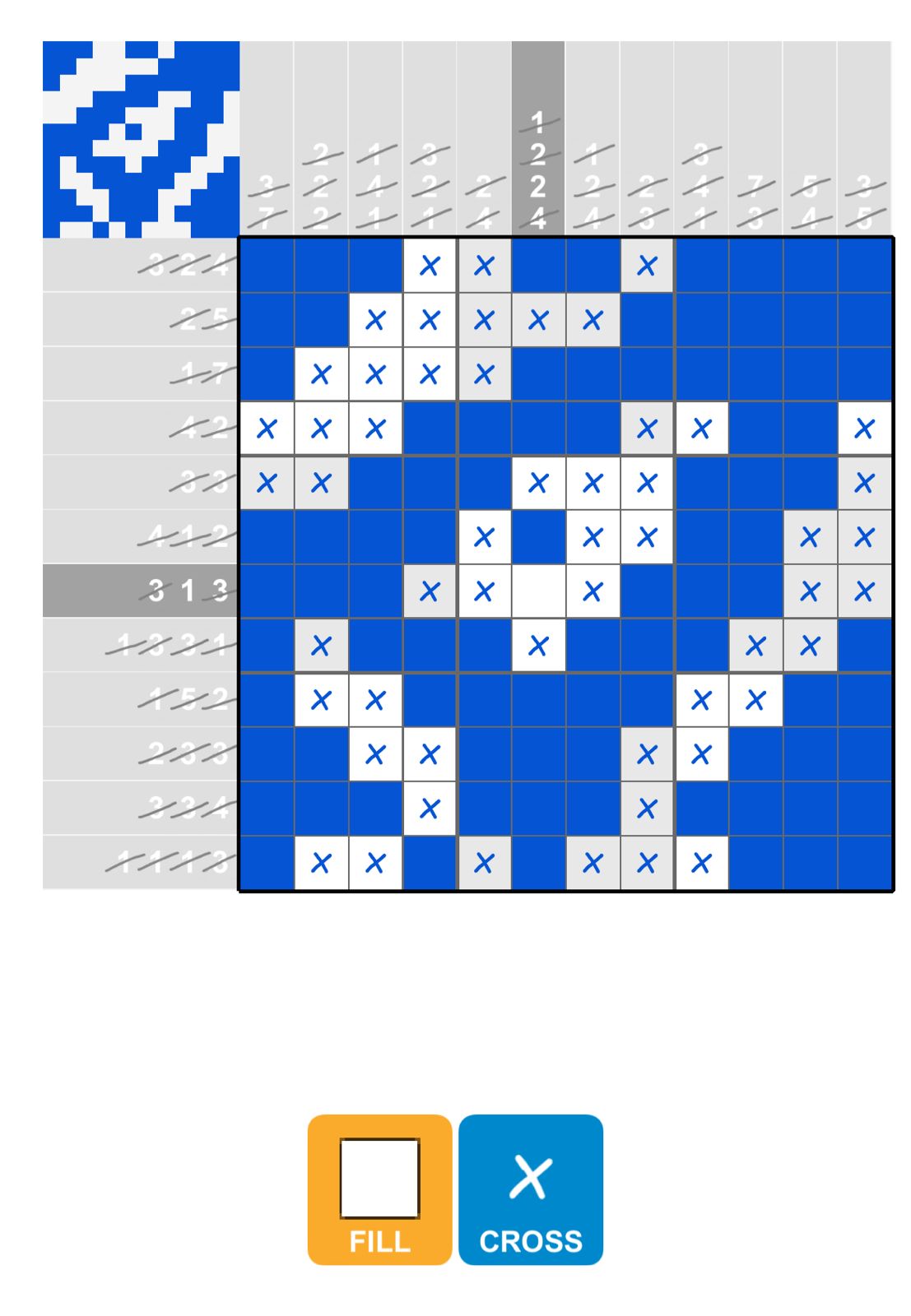 Puzzle Page Picture Cross February 15 2026 Puzzle Page Picture Cross February 15 2026