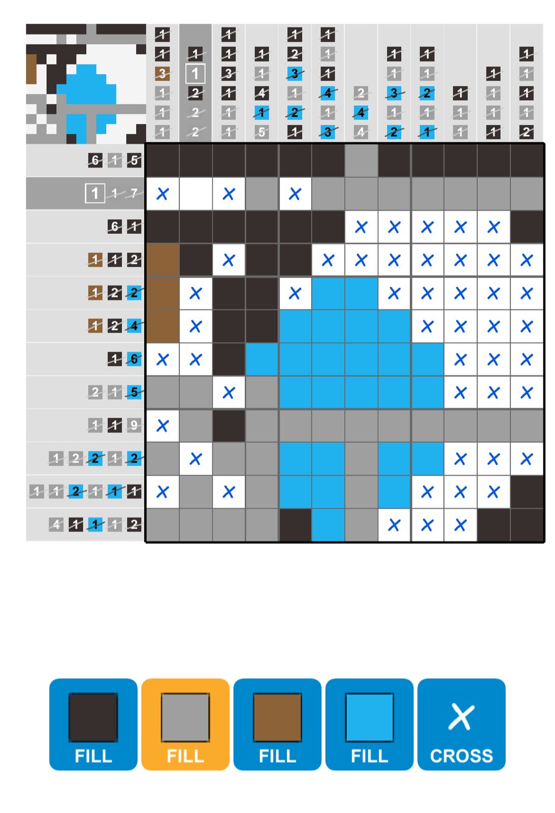 Puzzle Page Picture Cross February 21 2026