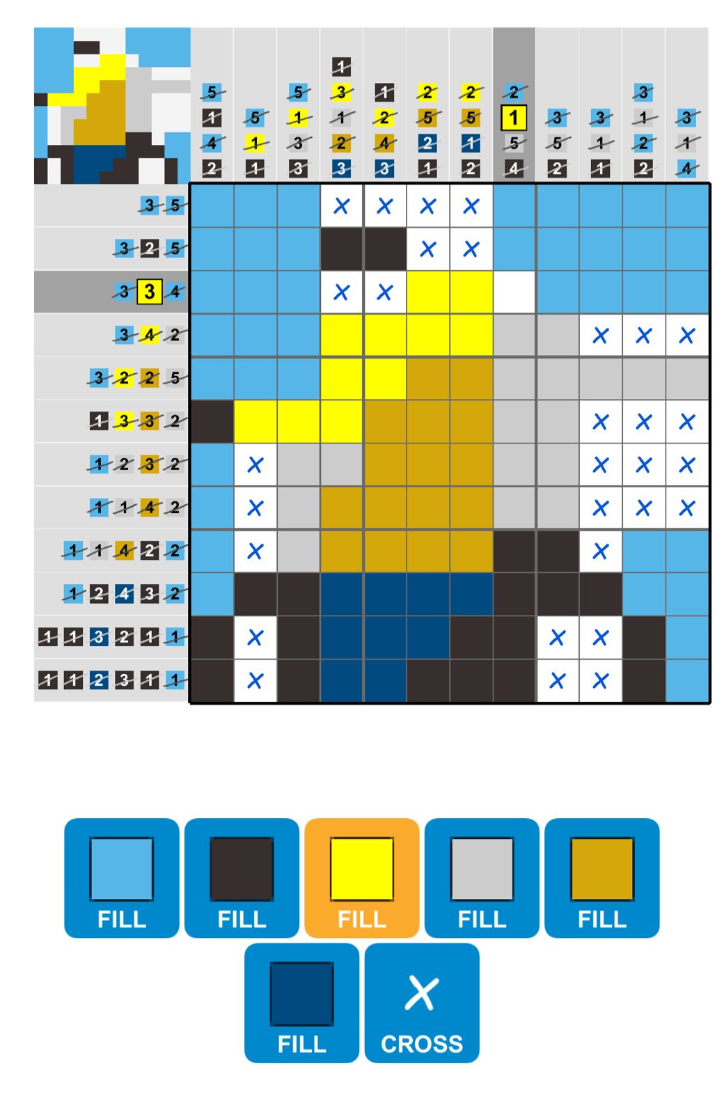 Puzzle Page Picture Cross February 3 2026