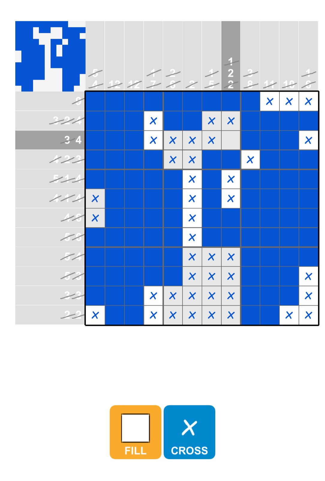 Puzzle Page Picture Cross March 1 2026