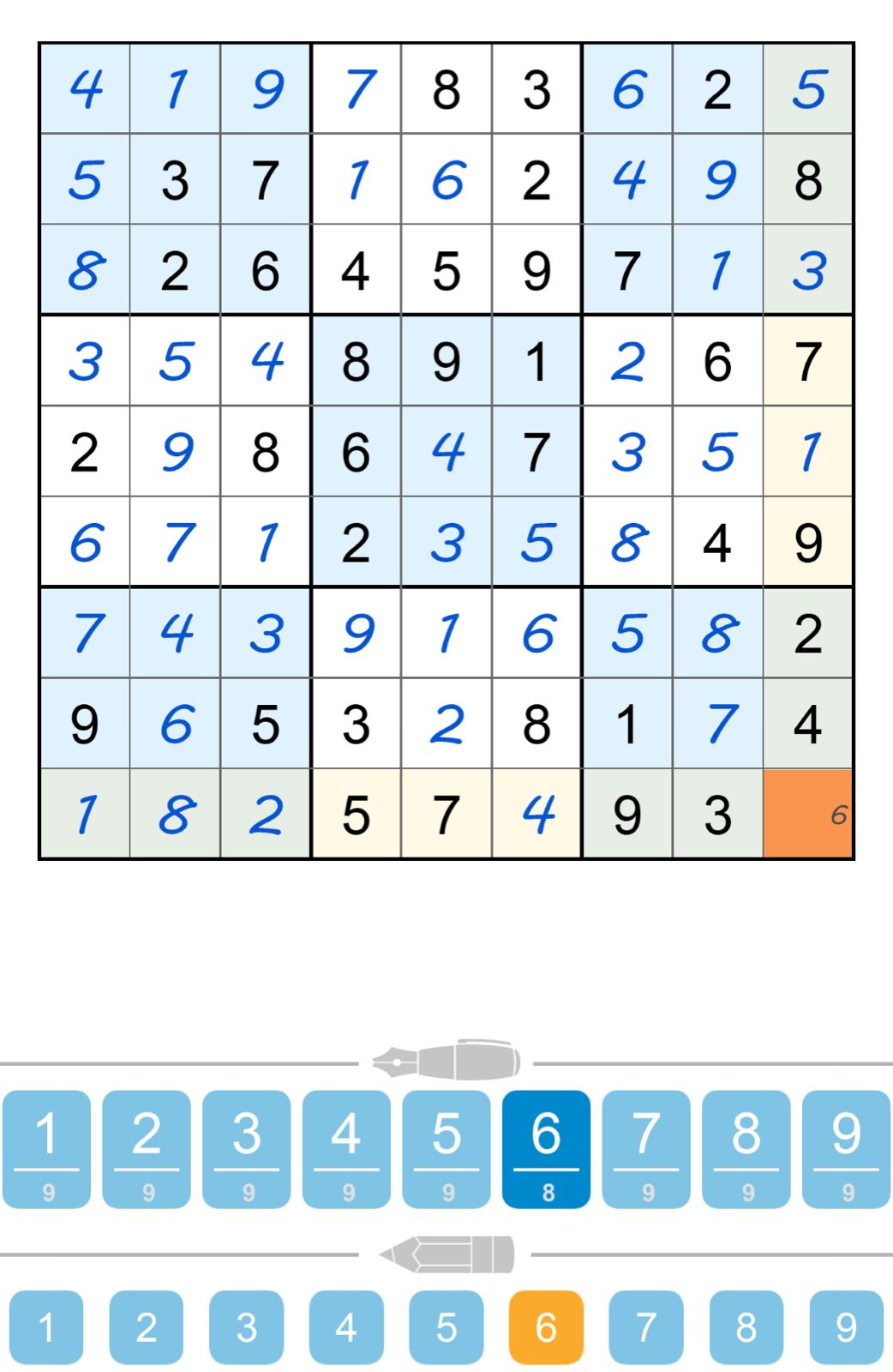Puzzle Page Sudoku February 22 2026