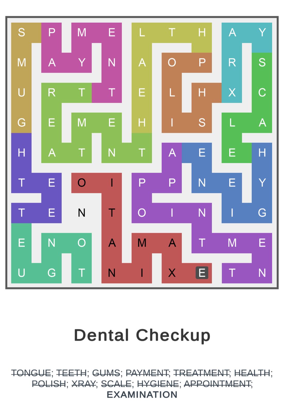 Puzzle Page Word Snake February 18 2026