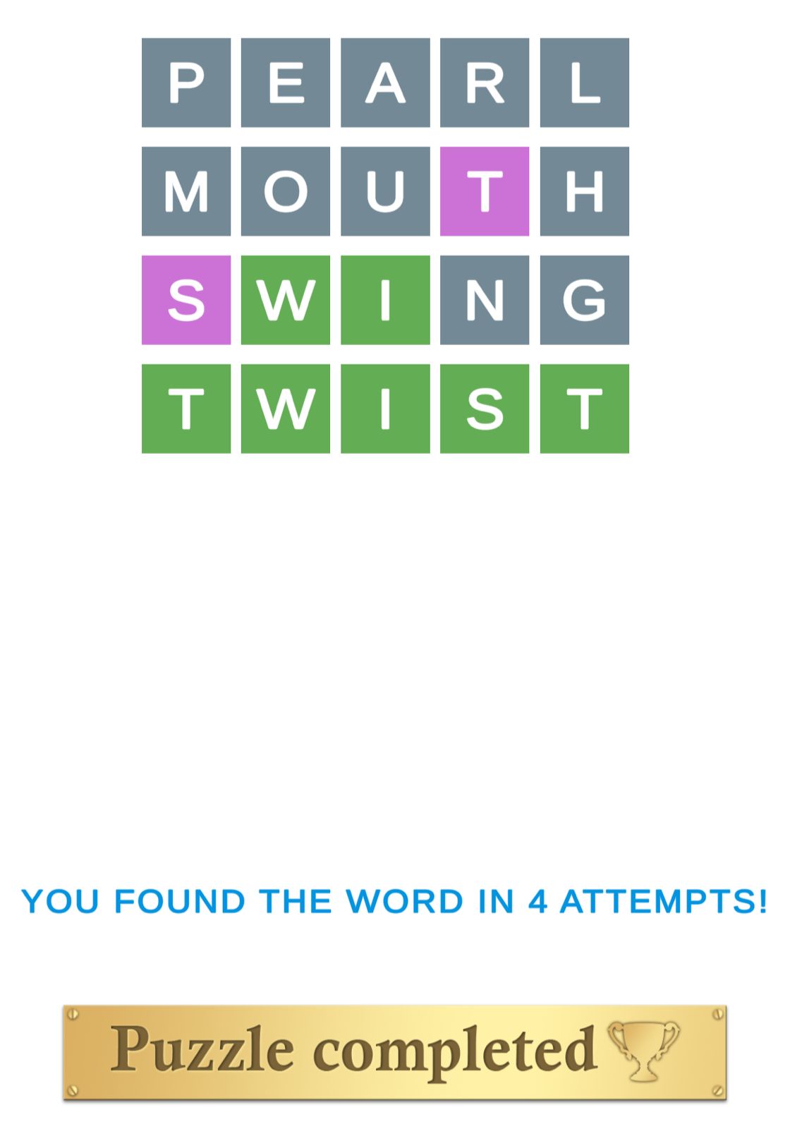 Puzzle Page Wordy February 10 2026