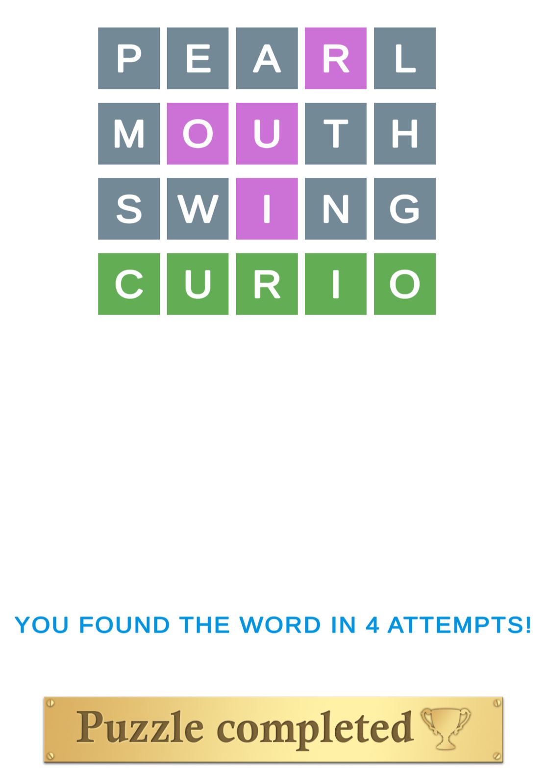 Puzzle Page Wordy February 12 2026