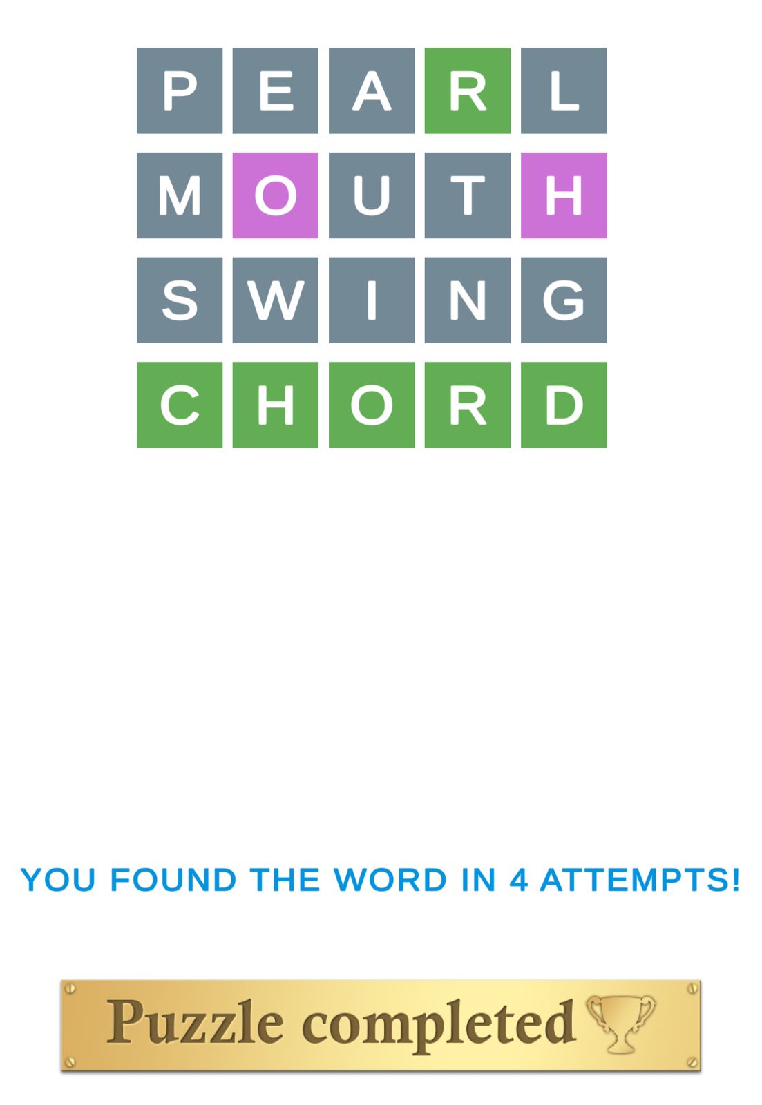 Puzzle Page Wordy February 19 2026