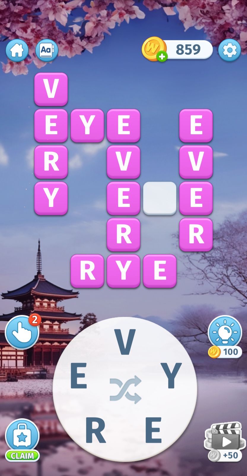 Sky Words Level 27 Sky Words Level 27