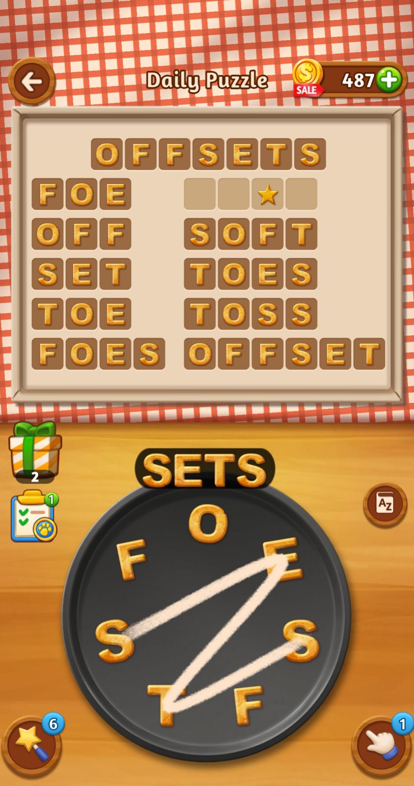 Word Cookies Daily March 1 2026