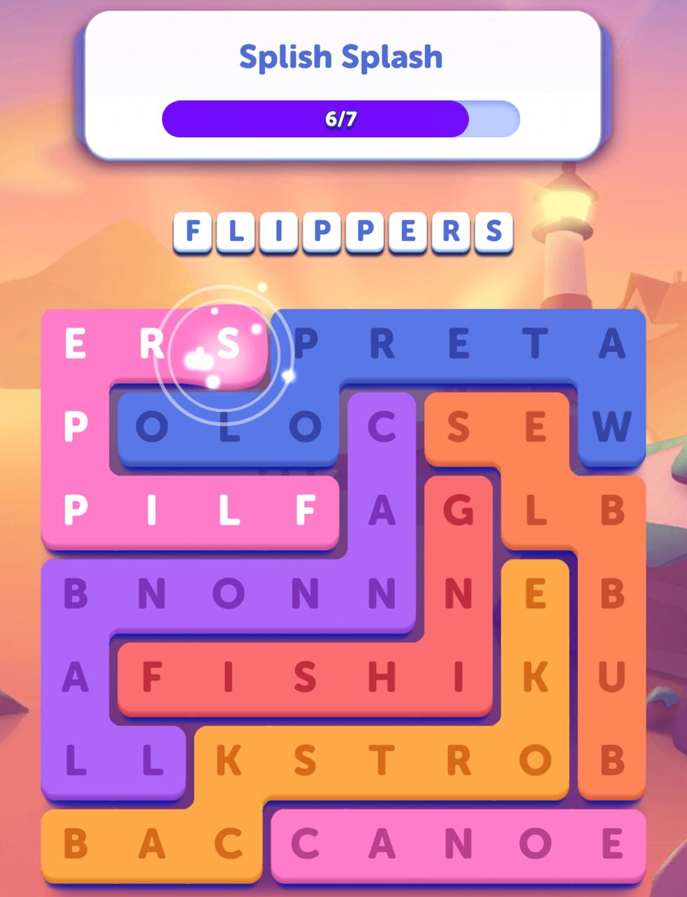 Word Lanes Daily Unwind February 10 2026