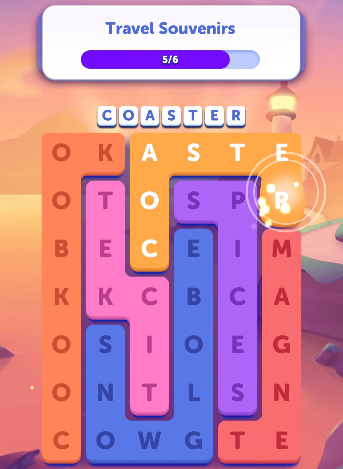 Word Lanes Daily Unwind February 19 2026