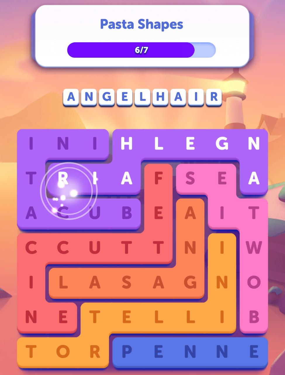 Word Lanes Daily Unwind February 26 2026