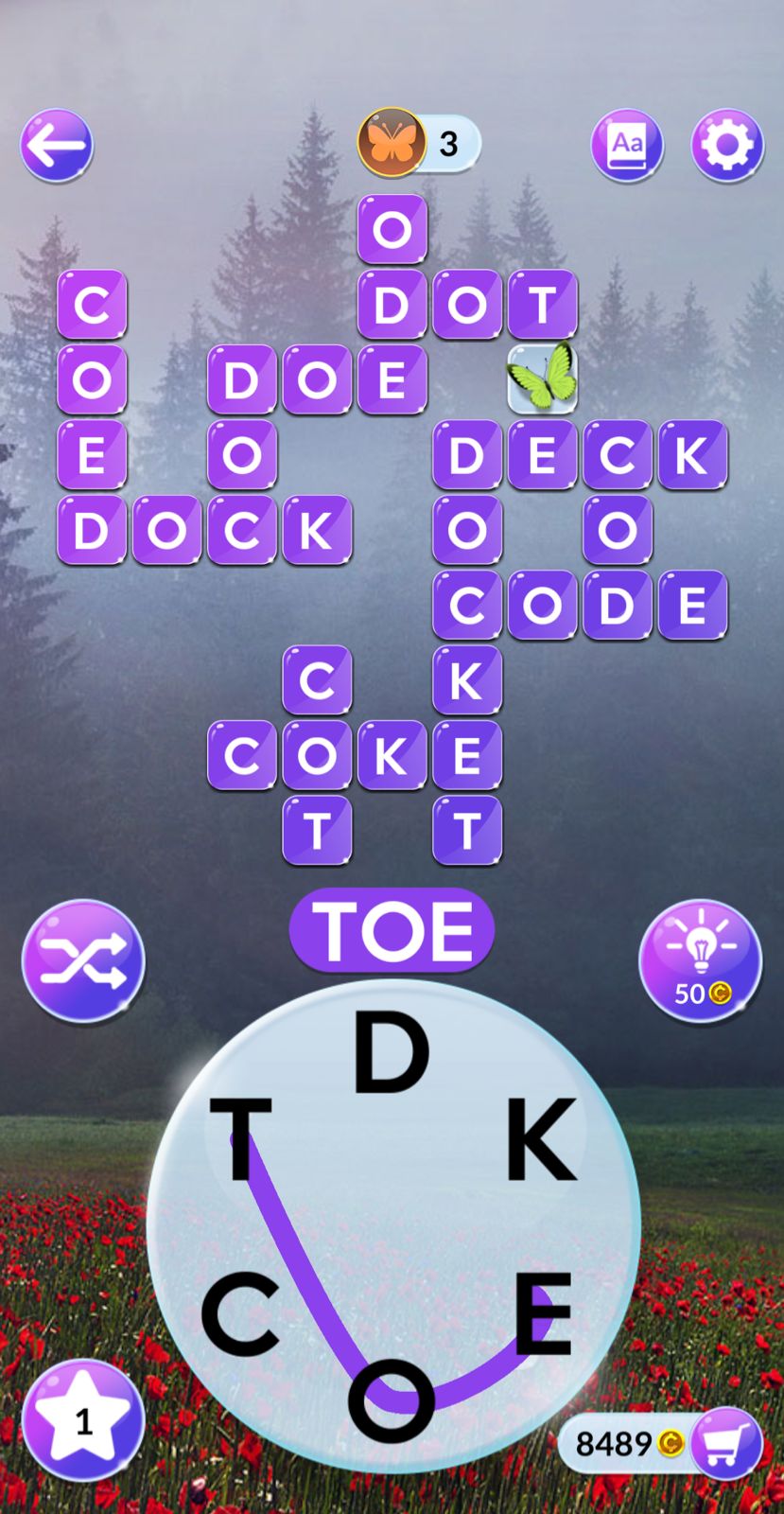 Wordscapes In Bloom Daily February 17 2026