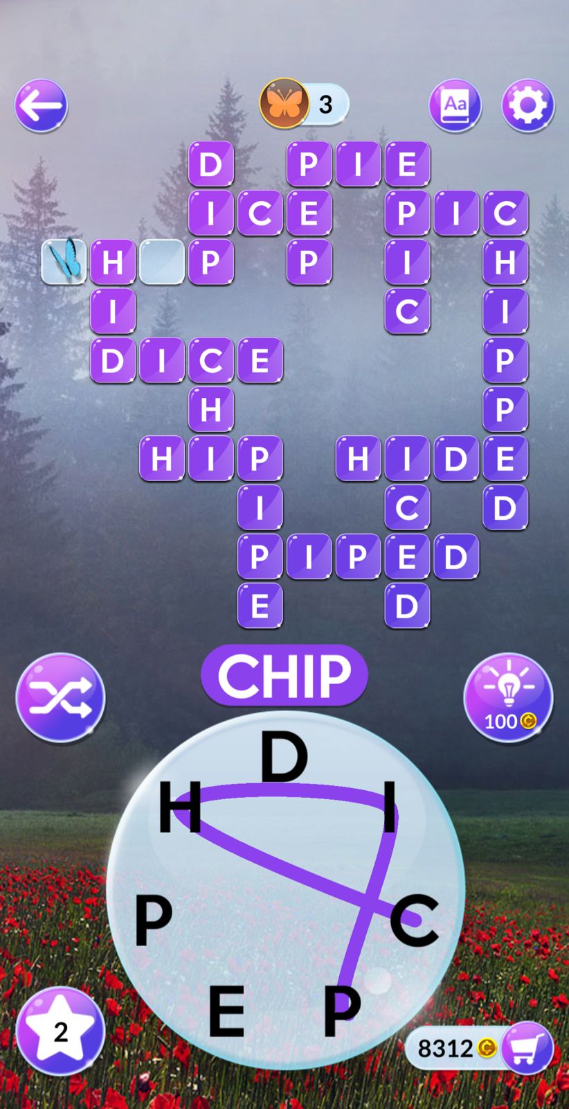 Wordscapes In Bloom Daily February 28 2026