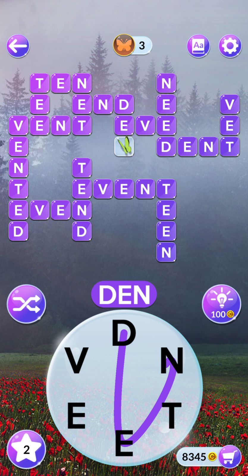 Wordscapes In Bloom Daily February 3 2026