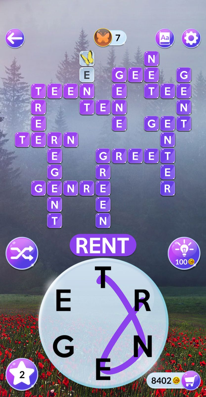 Wordscapes In Bloom Daily February 5 2026