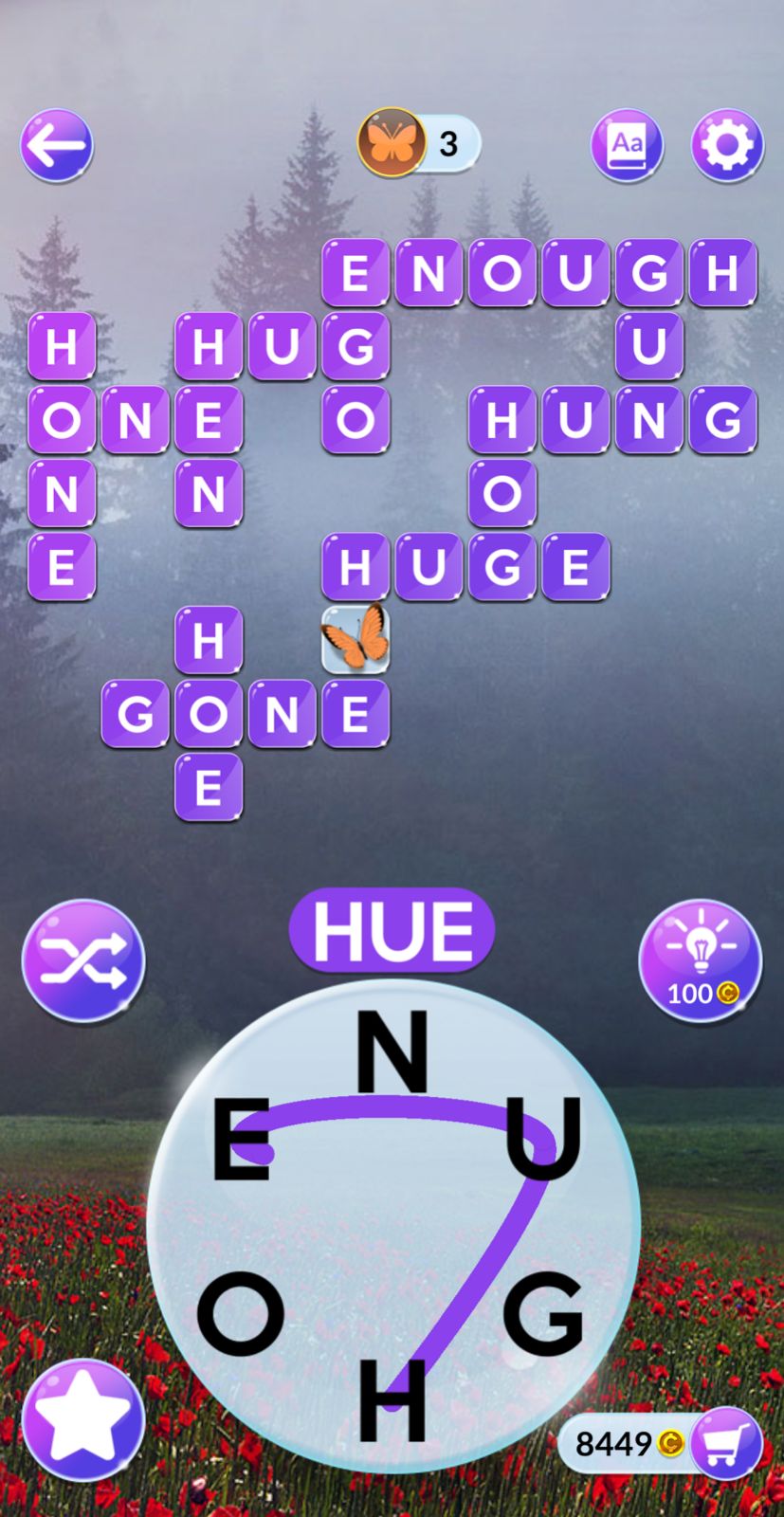Wordscapes In Bloom Daily February 8 2026