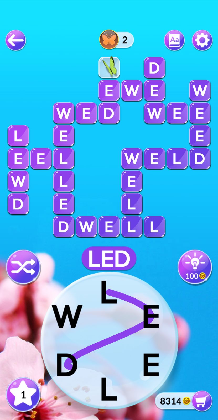 Wordscapes In Bloom Daily March 1 2026