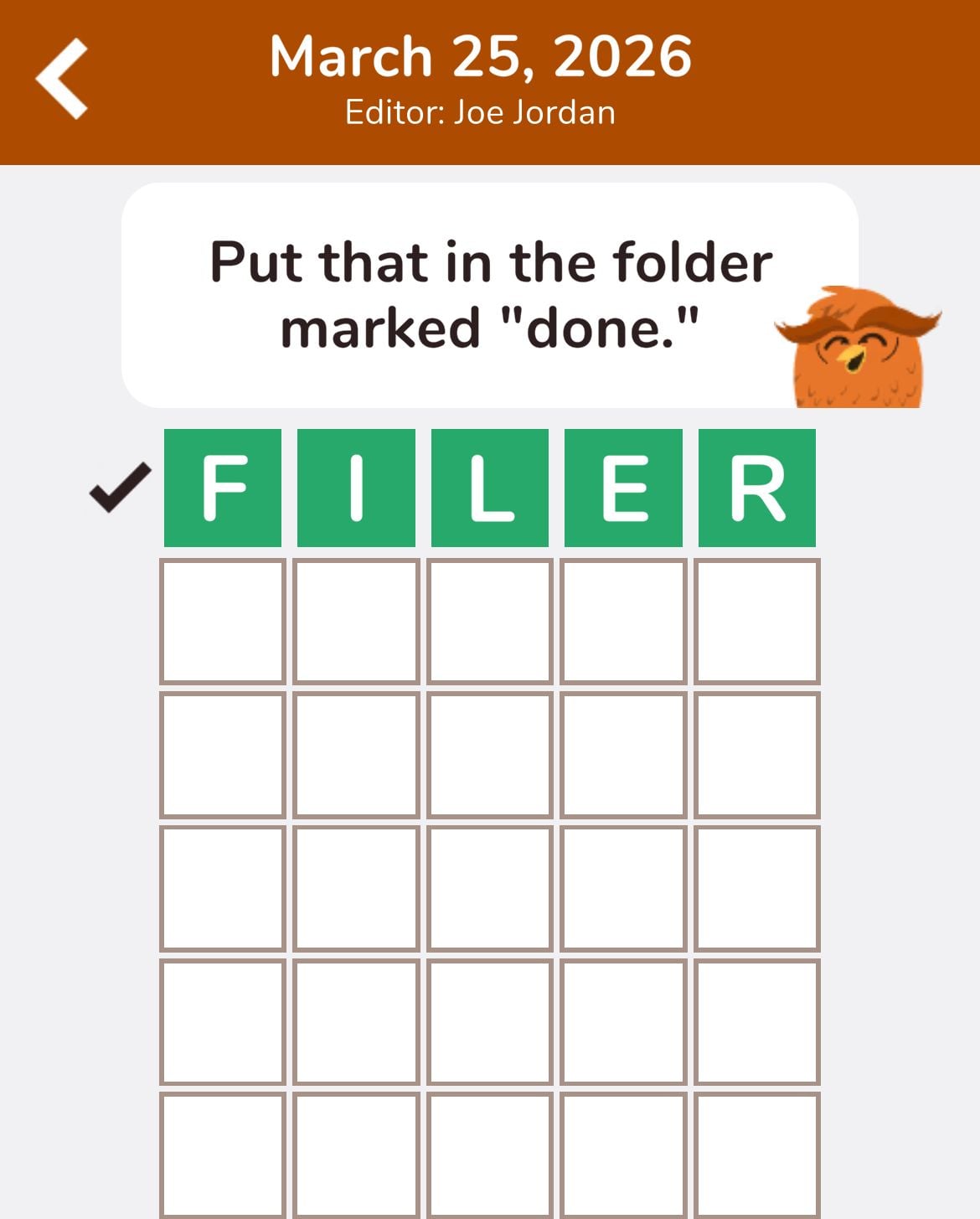 7 Little Words Hootle March 25 2026