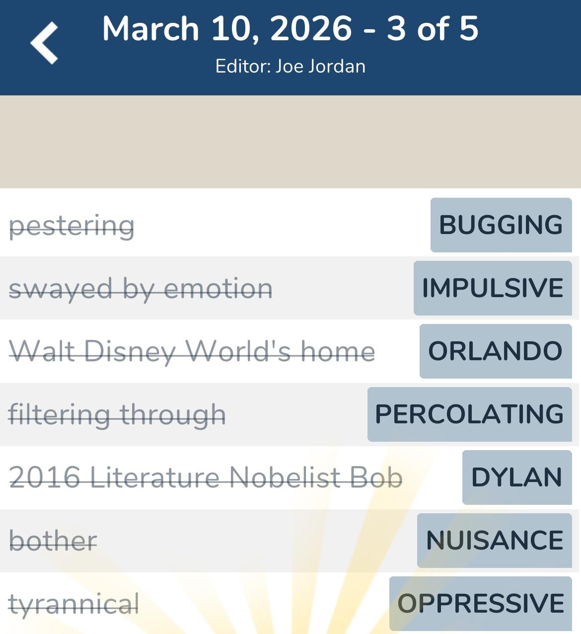 7 Little Words March 10 2026 3