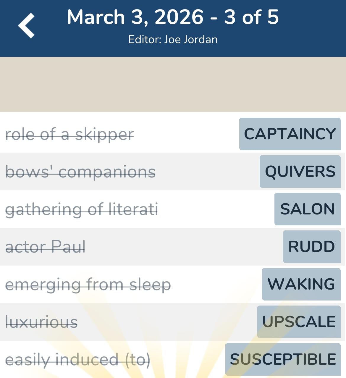 7 Little Words March 3 2026 3