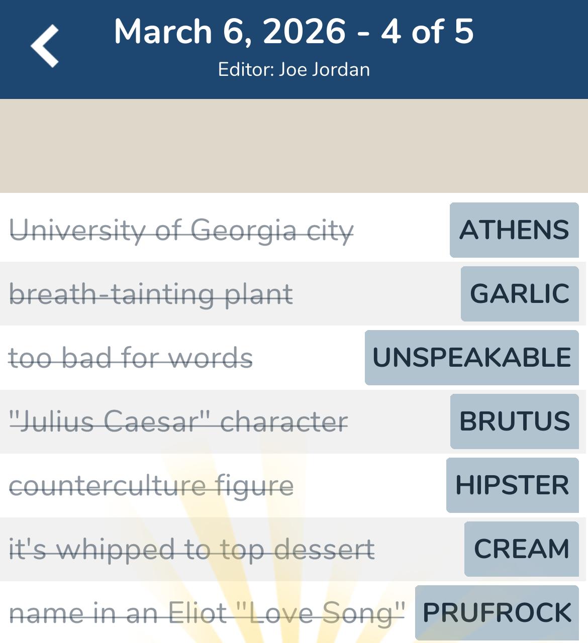 7 Little Words March 6 2026 4